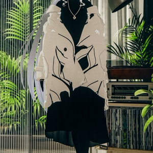 +Head / Lapwing対応衣装モデル Drop Shoulder Trench 缩略图 19