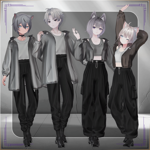 Minimalistic Cargo 【Complete Set】[ +Head/泣夜/くうた/キリサメ/しなの/ラシューシャ/Lapwing/Linne ] 