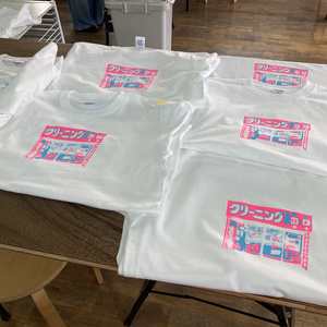 クリーニング屋さんTシャツ（S/M/Lサイズ)
