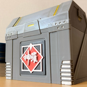 TCG デッキケース｜MTG統率者｜FF風｜塗装済み｜3Dプリント品｜色ロゴ指定可