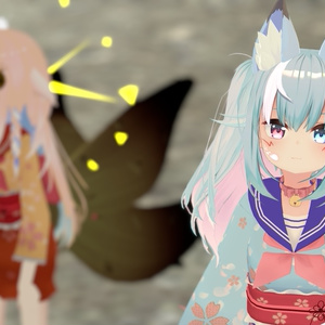 浴衣風セーラー【12アバター対応】 缩略图 7
