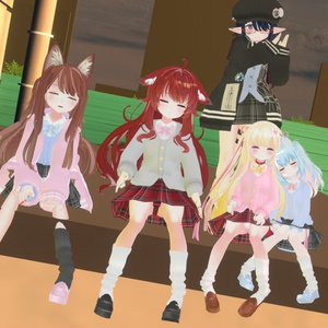 制服風セーラーカーディガン【13アバター対応】 缩略图 78