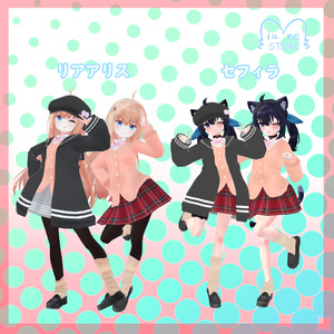 制服風セーラーカーディガン【13アバター対応】 缩略图 4