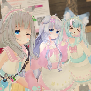 もふもふセーラーウエイトレスさん【15アバター対応】 缩略图 14