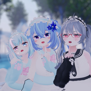 もふもふセーラーウエイトレスさん【15アバター対応】 缩略图 58