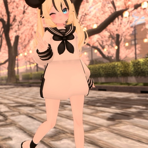 バックプリーツセーラーパーカー【14アバター対応】 缩略图 13