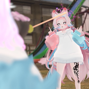 だぼもふオーバーパーカー&けもみみとしっぽ【12アバター対応】 缩略图 22