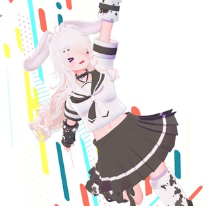 《複数アバター対応衣装》Re:セーラーアシンメトリー 缩略图 58