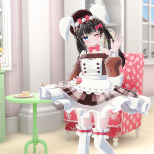 《複数アバター対応衣装》うさみみホイップ 缩略图 54