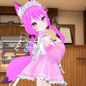 《23アバター対応衣装》にくきゅうセーラーウエイトレスさん 缩略图 47