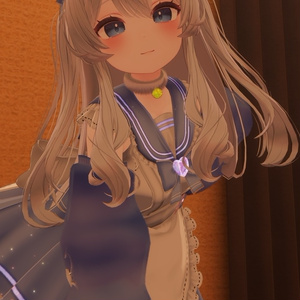 《23アバター対応衣装》にくきゅうセーラーウエイトレスさん 缩略图 34