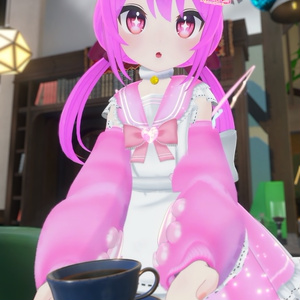 《23アバター対応衣装》にくきゅうセーラーウエイトレスさん 缩略图 49