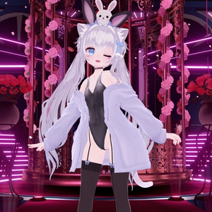 ふわもこ♡カーディガンバニー / Fluffy Cardigan Bunny【22アバター対応衣装】 缩略图 32