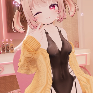 ふわもこ♡カーディガンバニー / Fluffy Cardigan Bunny【22アバター対応衣装】 缩略图 47