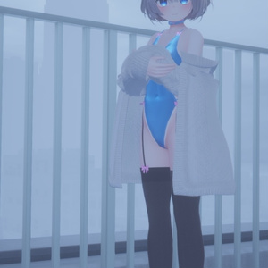 ふわもこ♡カーディガンバニー / Fluffy Cardigan Bunny【22アバター対応衣装】 缩略图 27