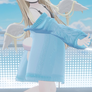 ふわもこ♡カーディガンバニー / Fluffy Cardigan Bunny【22アバター対応衣装】 缩略图 52