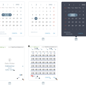 ButtonBarDatePicker for FileMaker