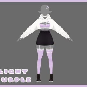 Valentines Outfit Set VRoid Texture