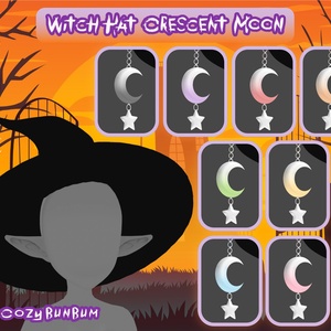 VRoid Halloween Witch Hats | Sombrero de Bruja | 帽子 魔女