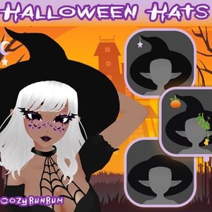 VRoid Halloween Witch Hats | Sombrero de Bruja | 帽子 魔女