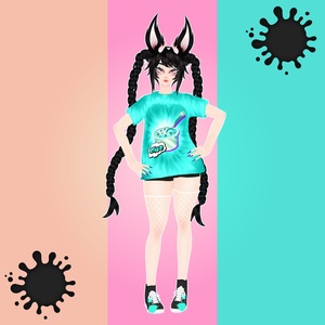 [FREE] Splatfest Outfit Splatoon Vanilla Strawberry Mint Chip