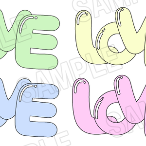 【無料】LOVE font