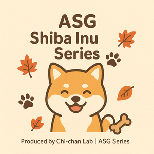 🐕 ASG Shiba Inu Series｜柴犬素材パック