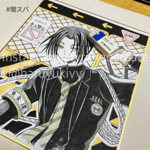 ✴︎ひなの⋈✴︎　手描き　イラスト　色紙 色紙イラスト - ひなの絵 - BOOTH