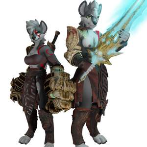 God Of War Hyenid Body Overlays