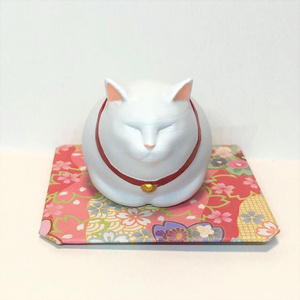 まるっこい猫フィギュア