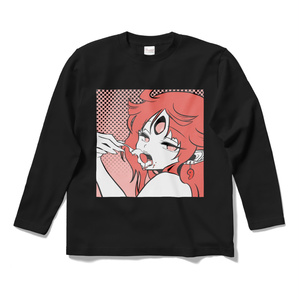 medamayaki　ロングスリーブTシャツ