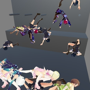 VRMラグドールプッシャー