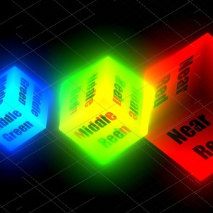 遠中近で見え方が変わるUnityShader