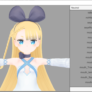 VRM表情設定するやつ