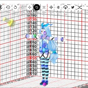 身長が測れそうなGLB形式の3Dオブジェクト 缩略图 5