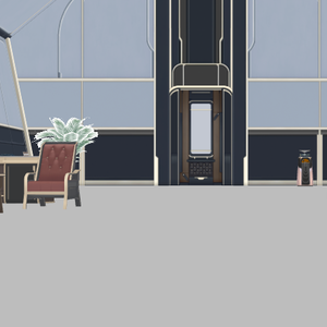カフェ 3D , MMD PMX