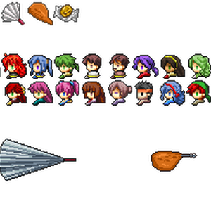 【SRPGstudio & オリジナル】武器、アイコン素材