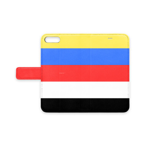 五色iPhoneケース(手帳型)