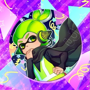 2頭身デフォルメキャラクターテンプレ 今日もマカロン食べたーい Booth