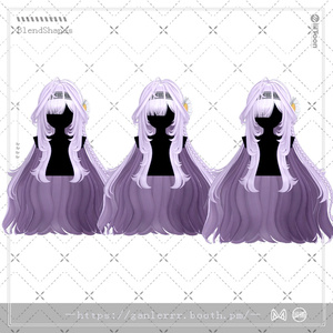 【24アバター対応】Fleur Mellow Hair 缩略图 7