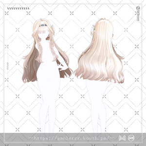 【24アバター対応】Fleur Mellow Hair 缩略图 3