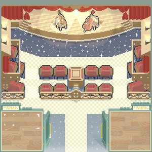 【ドット絵素材】コンサートホール