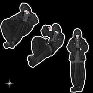 【SALE】【無料あり】MENS POSE SET Vol.1 缩略图 5