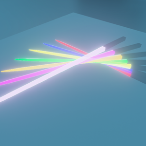 光る箸 (fbx, unitypackage)