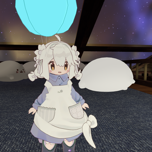 触れるふうせん (fbx, unitypackage)