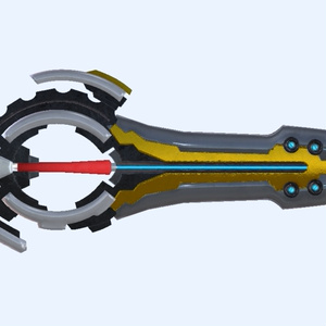【無料】イスケンデルベイ（ワイルドアームズXF）【VRChat想定3Dモデル】 缩略图 4