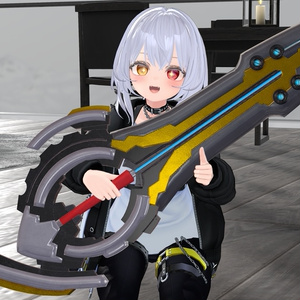 【無料】イスケンデルベイ（ワイルドアームズXF）【VRChat想定3Dモデル】 缩略图 7