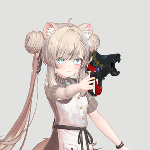 【無料】シュトラルゲヴェイア（ワイルドアームズXF）【VRChat想定3Dモデル】 缩略图 9