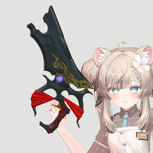 【無料】シュトラルゲヴェイア（ワイルドアームズXF）【VRChat想定3Dモデル】 缩略图 2