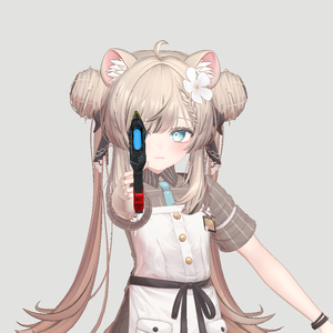 【無料】シュトラルゲヴェイア（ワイルドアームズXF）【VRChat想定3Dモデル】 缩略图 10